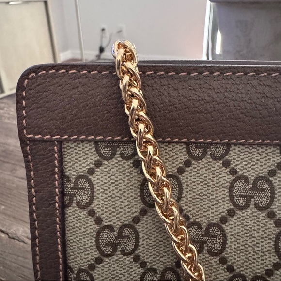 ♦️SOLD♦️Ophidia Sherry Line Supreme GG Monogram Clutch Crossbody Bag - Picture 6 of 13